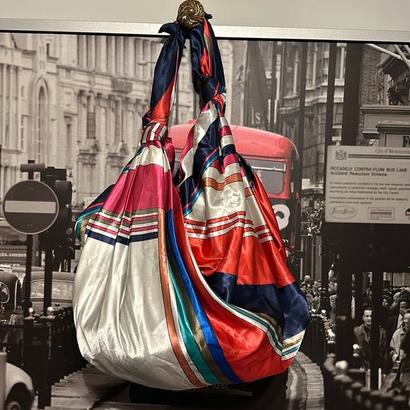 Zara slouchy scarf  bag - Picture 3 of 13